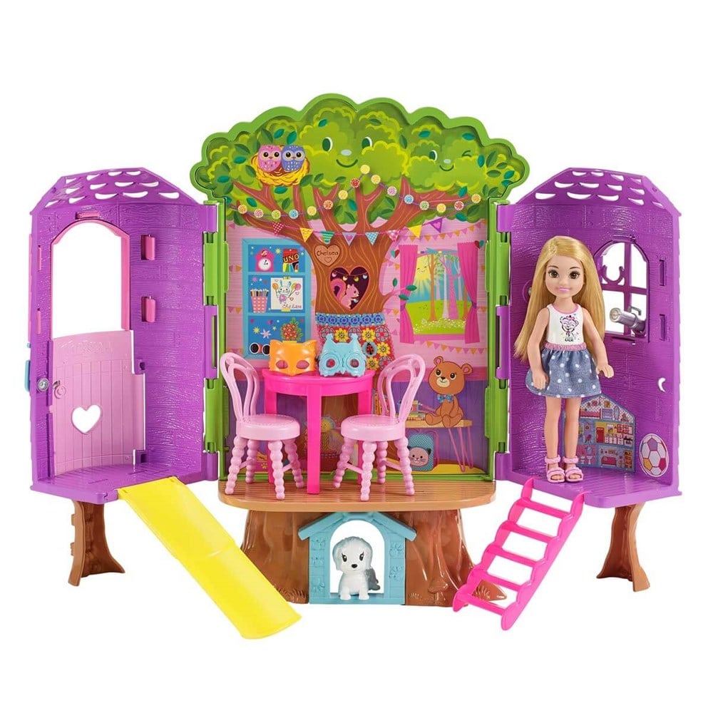 Manken Bebekler, Barbie, Barbie Chelsea'nin Ağaç Evi FPF83