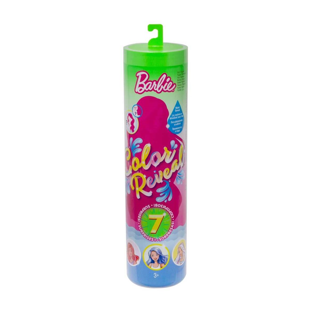 Manken Bebekler, Barbie, Barbie Color Reveal Renk Değiştiren Sürpriz Bebekler S2 GTP41