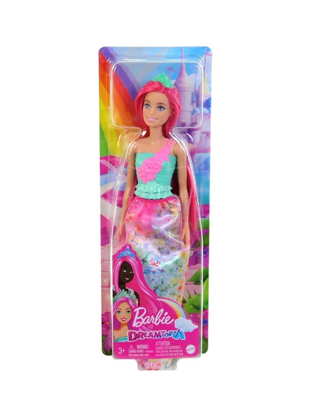 Manken Bebekler, Barbie, Barbie Dreamtopia Prenses Bebekler Serisi HGR13 HGR15 Fuşya Saçlı