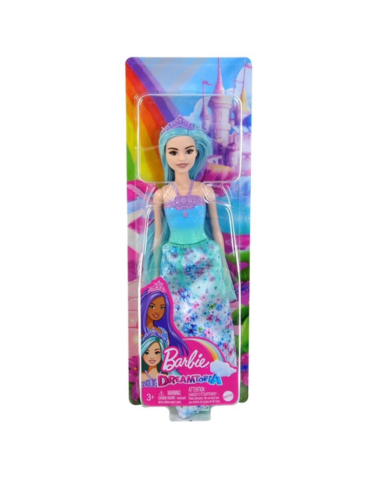 Manken Bebekler, Barbie, Barbie Dreamtopia Prenses Bebekler Serisi HGR13 HGR16  Mavi  Saçlı
