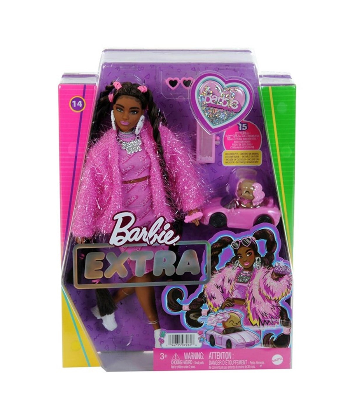 Manken Bebekler, Barbie, Barbie Extra Nostaljik Kıyafetli HHN06