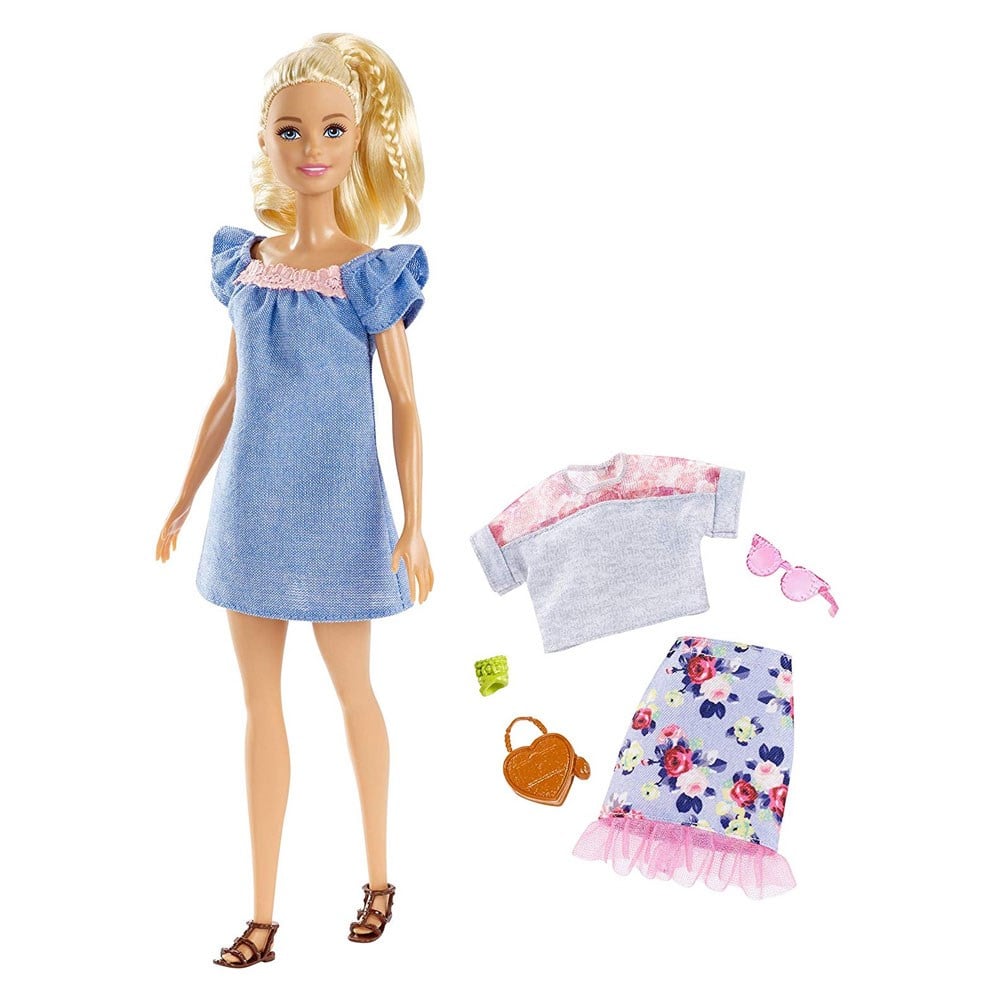 Manken Bebekler, Barbie, Barbie Fashionistas Bebek Yedek Elbiseli Büyüleyici Parti Bebekleri FJF67