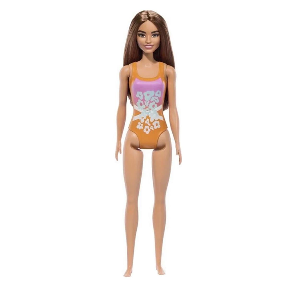 Manken Bebekler, Barbie, Barbie Plajda Bebekleri DWJ99 HPV21 Kumral
