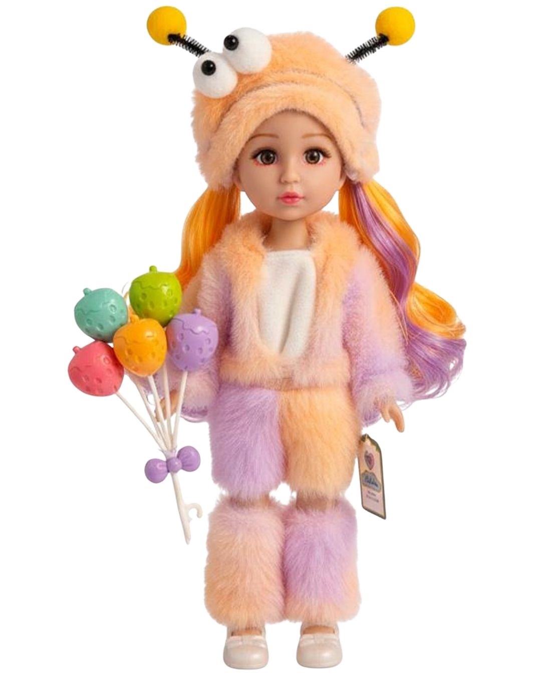Manken Bebekler, Ceren, CTOY Kostümlü Bebek 30 cm QJ183D