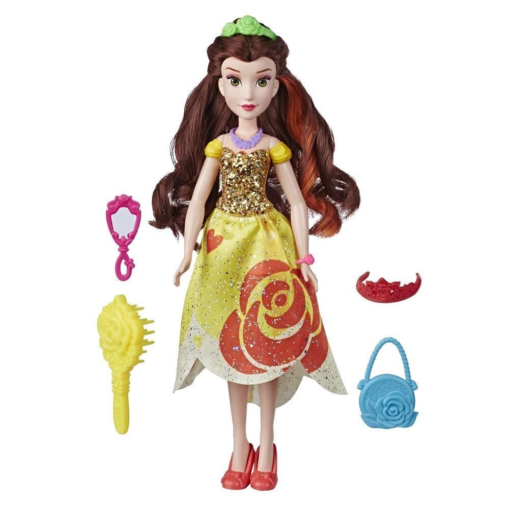 Manken Bebekler, Disney Princess, Disney Prenses Aksesuarlı Prensesler E3048 E6621 Bella
