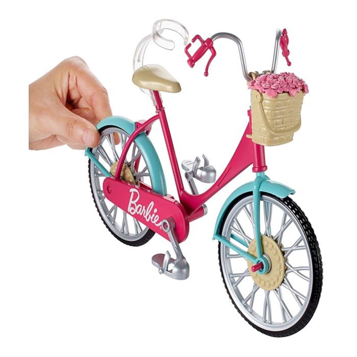 Mattel Barbie Bebek'in Bisikleti DVX55