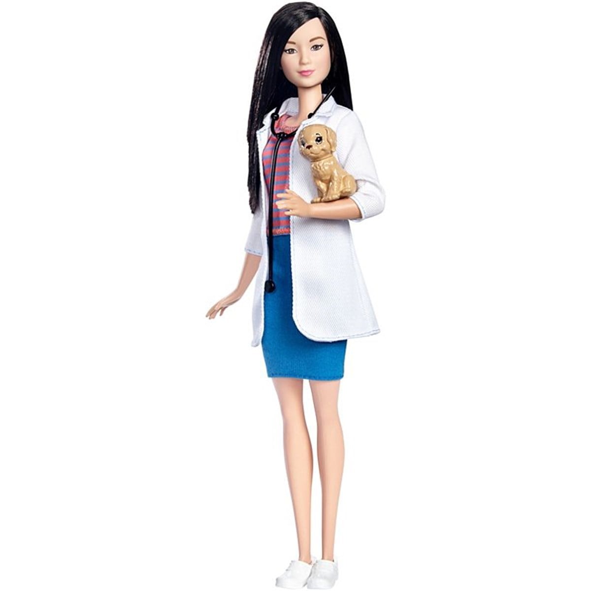 Mattel Barbie Kariyer Bebekleri Veteriner Hekim Bebek DVF50 DVF58