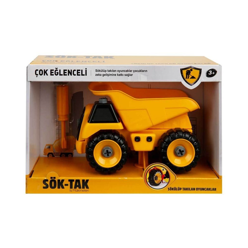 Mesleki Oyuncaklar, Can-Em, Sök Tak İş Makineleri - Kamyon