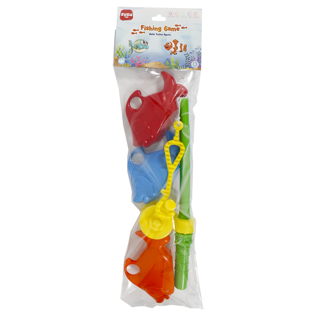 Mesleki Oyuncaklar, ZUZU TOYS, Zuzu Toys Poşetli Balık Tutma Oyunu