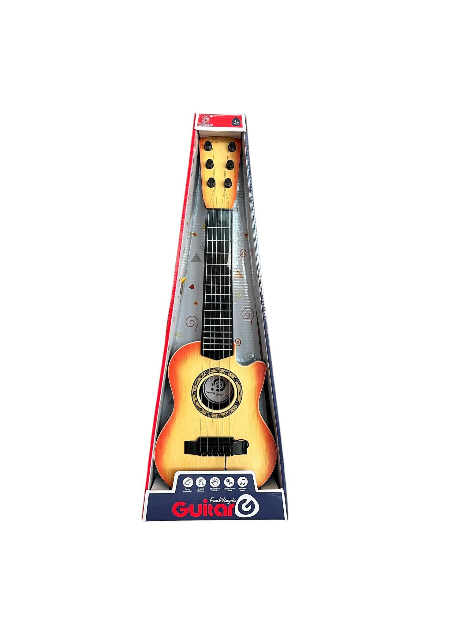 Müzik Aletleri, MEGA OYUNCAK, Klasik Gitarım 58 cm 52809 Kahve Rengi