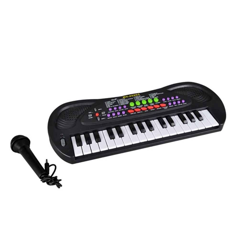 Müzik Aletleri, Sunman, Mikrofonlu Org 32 Tuşlu 32207 Siyah