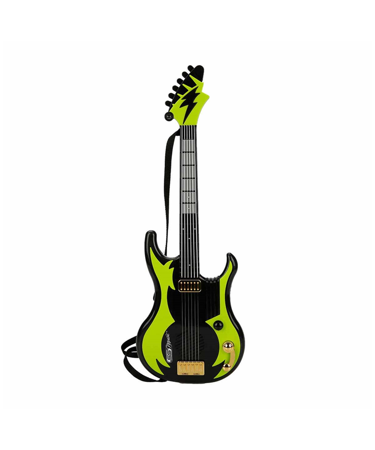 Müzik Aletleri, Sunman, Power House Elektronik Gitar 70127 Siyah Yeşil