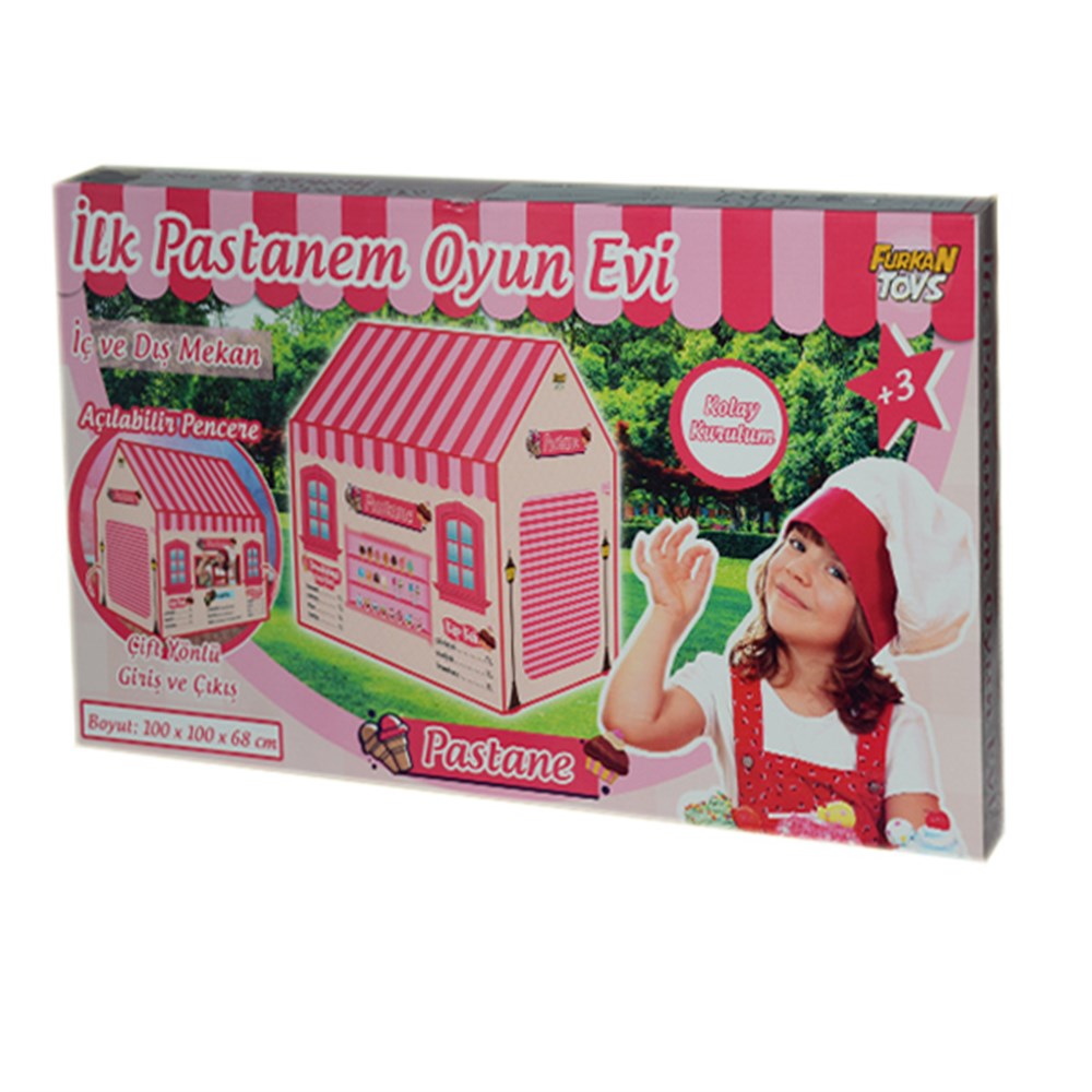 İlk Pastanem Oyun Evi İç ve Dış Mekan Oyun Çadırı