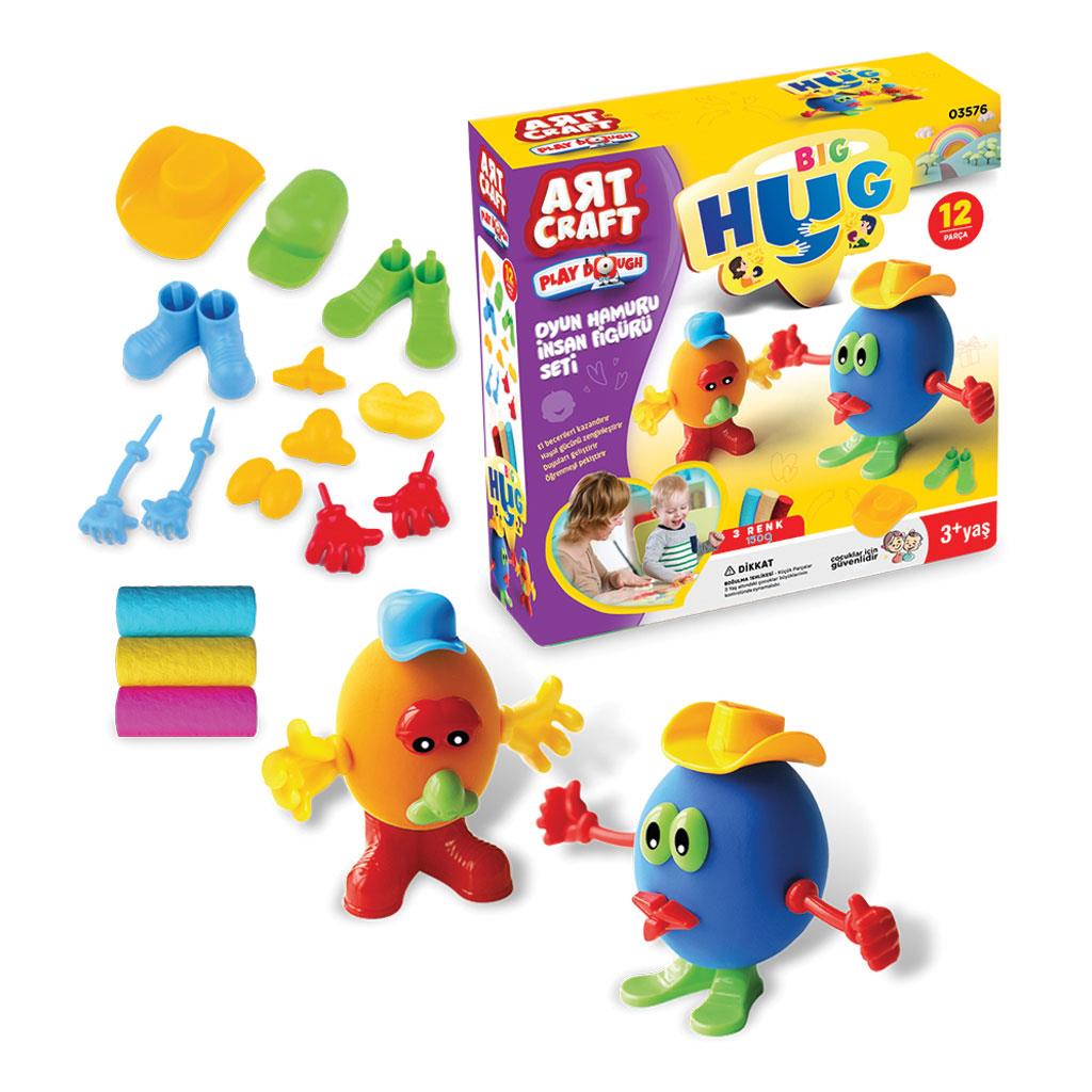 Oyun Hamuru ve Slime, Dede, Art Craft İnsan Figürü Oyun Hamuru Seti