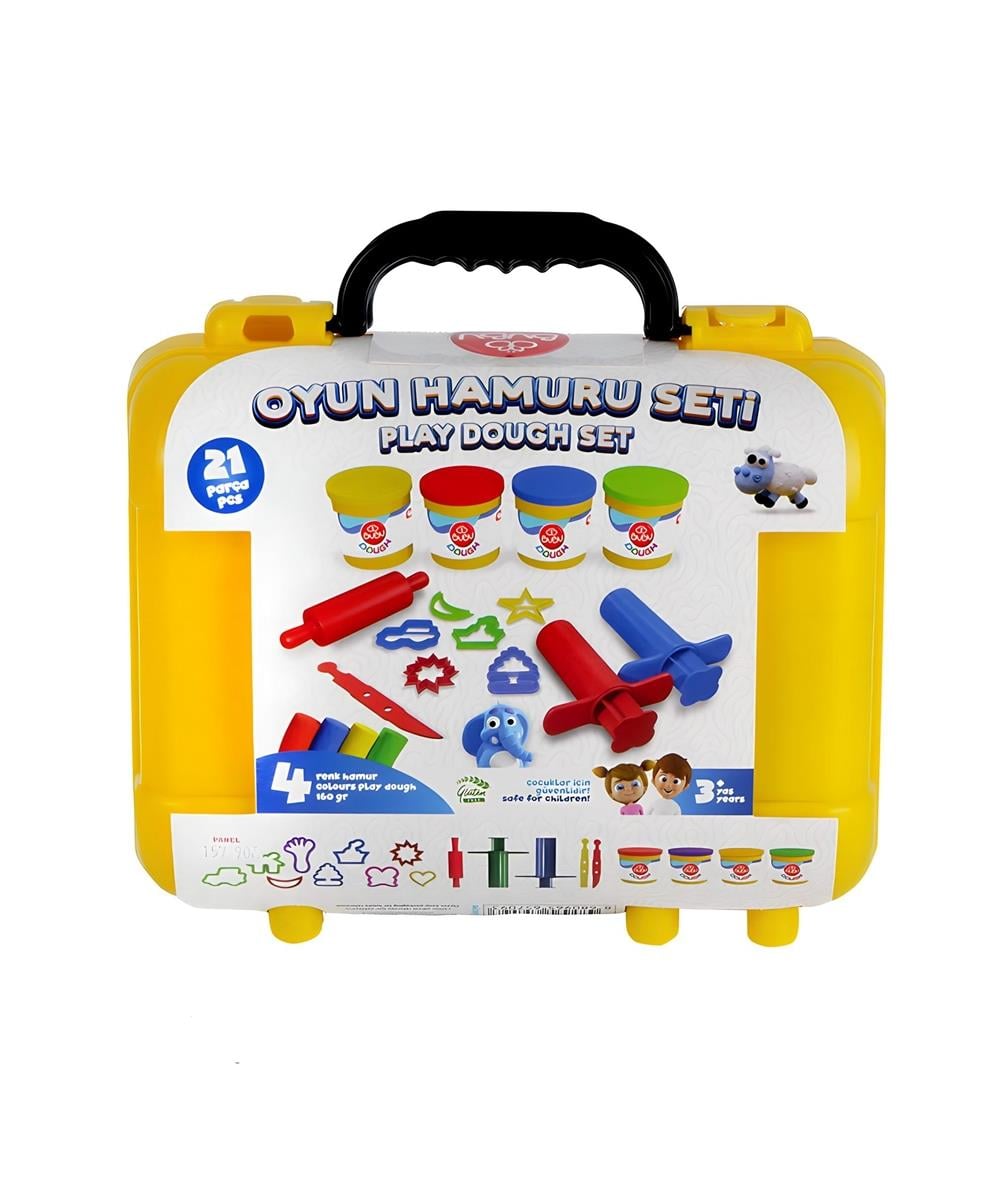 Oyun Hamuru ve Slime, BuBu, BuBu Çantalı Oyun Hamuru Seti OH0022