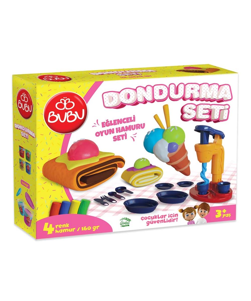 Oyun Hamuru ve Slime, BuBu, BuBu Eğlenceli Dondurma Oyun Hamuru Seti OH0009