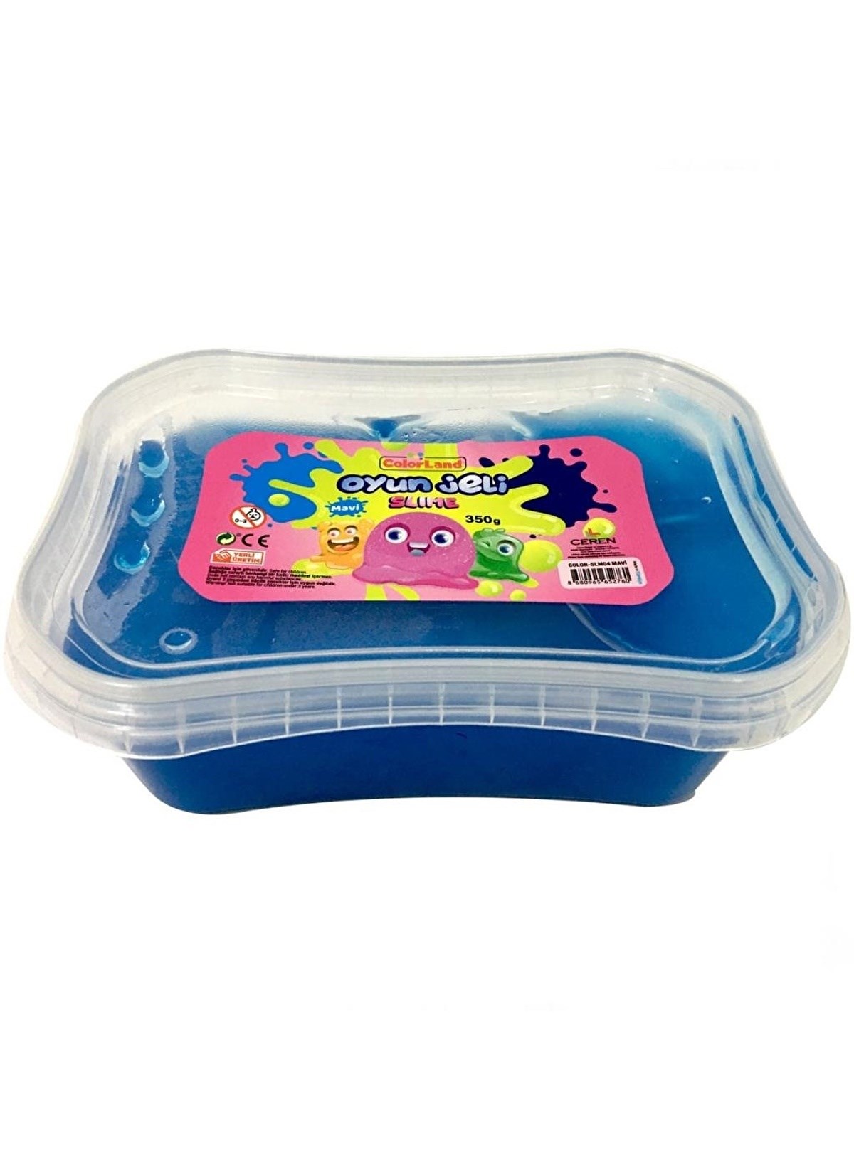 Oyun Hamuru ve Slime, Ceren, Colorland Oyun Jeli Slime 350 gr Mavi