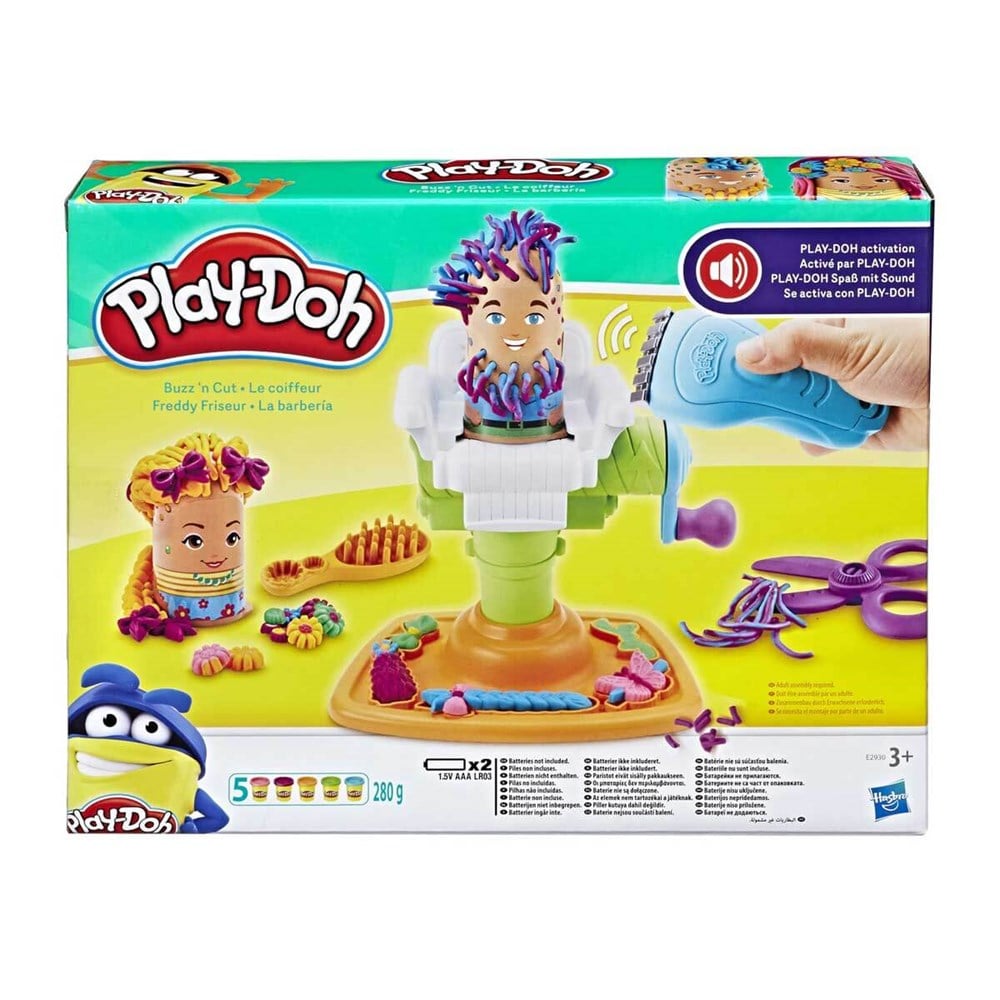 Oyun Hamuru ve Slime, Play-Doh, Play Doh Berber Salonu Oyun Hamuru Seti E2930 