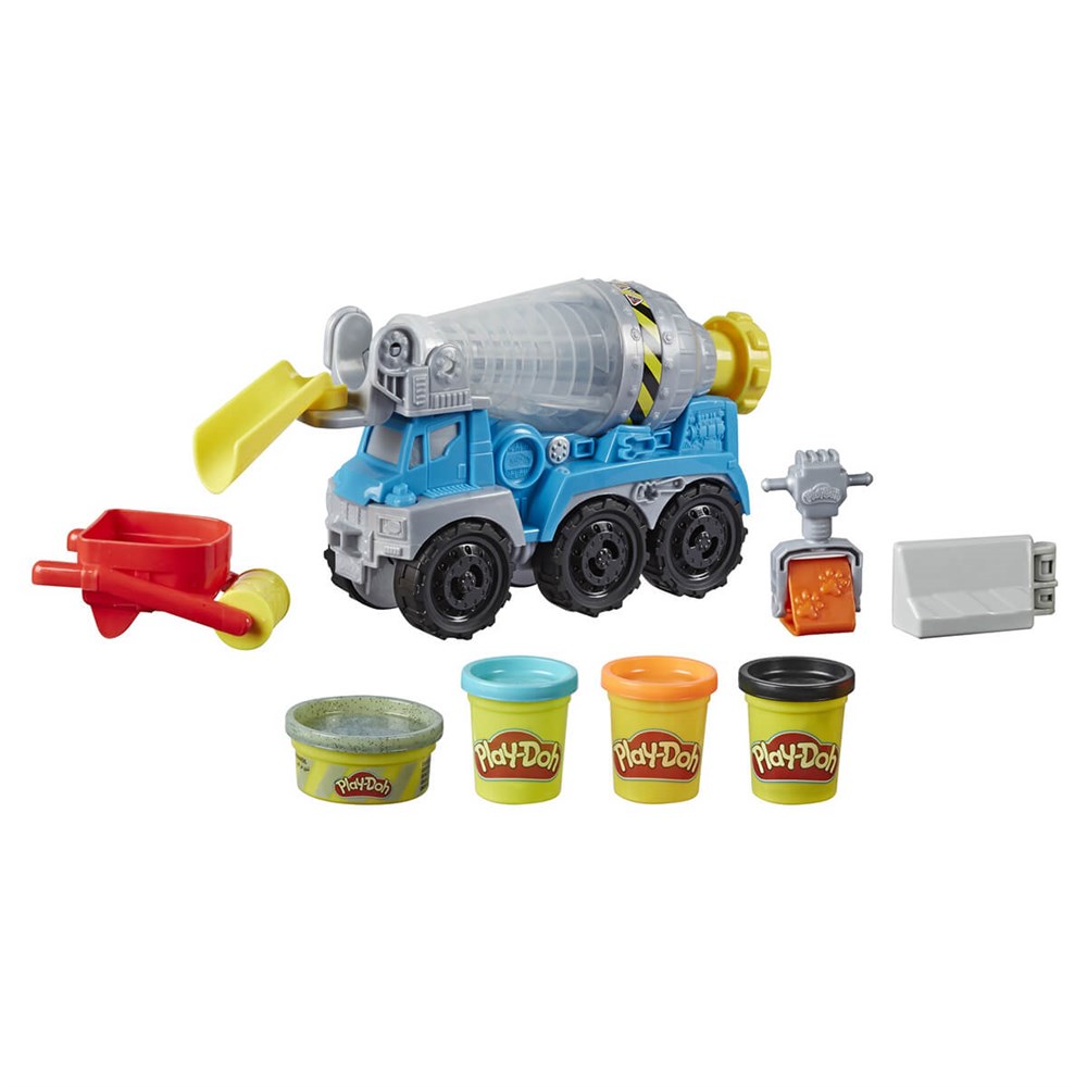 Oyun Hamuru ve Slime, Play-Doh, Play Doh Çalışkan Çimento Kamyonu E6891