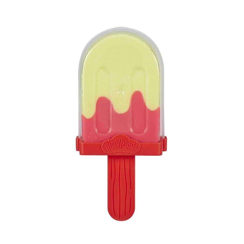 Oyun Hamuru ve Slime, Play-Doh, Play Doh Çubukta Dondurma Eğlencesi Oyun Hamur Seti E5332 Pembe ve Sarı