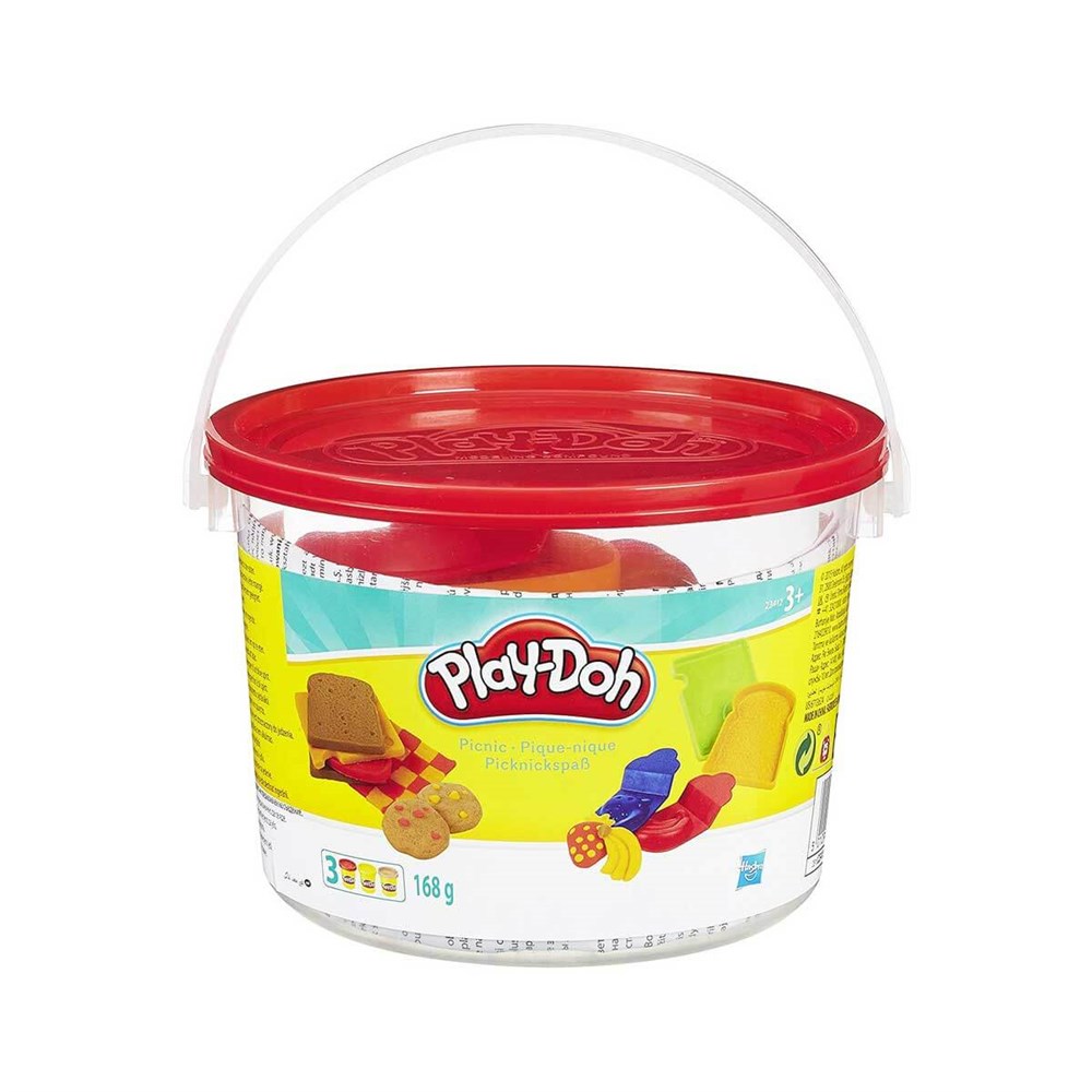 Oyun Hamuru ve Slime, Play-Doh, Play Doh Mini Kovam Oyun Hamur Seti Piknik