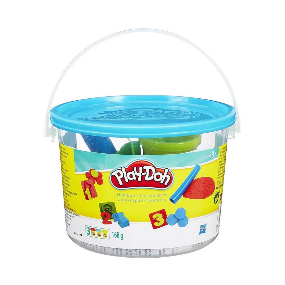 Oyun Hamuru ve Slime, Play-Doh, Play Doh Mini Kovam Oyun Hamur Seti Rakam