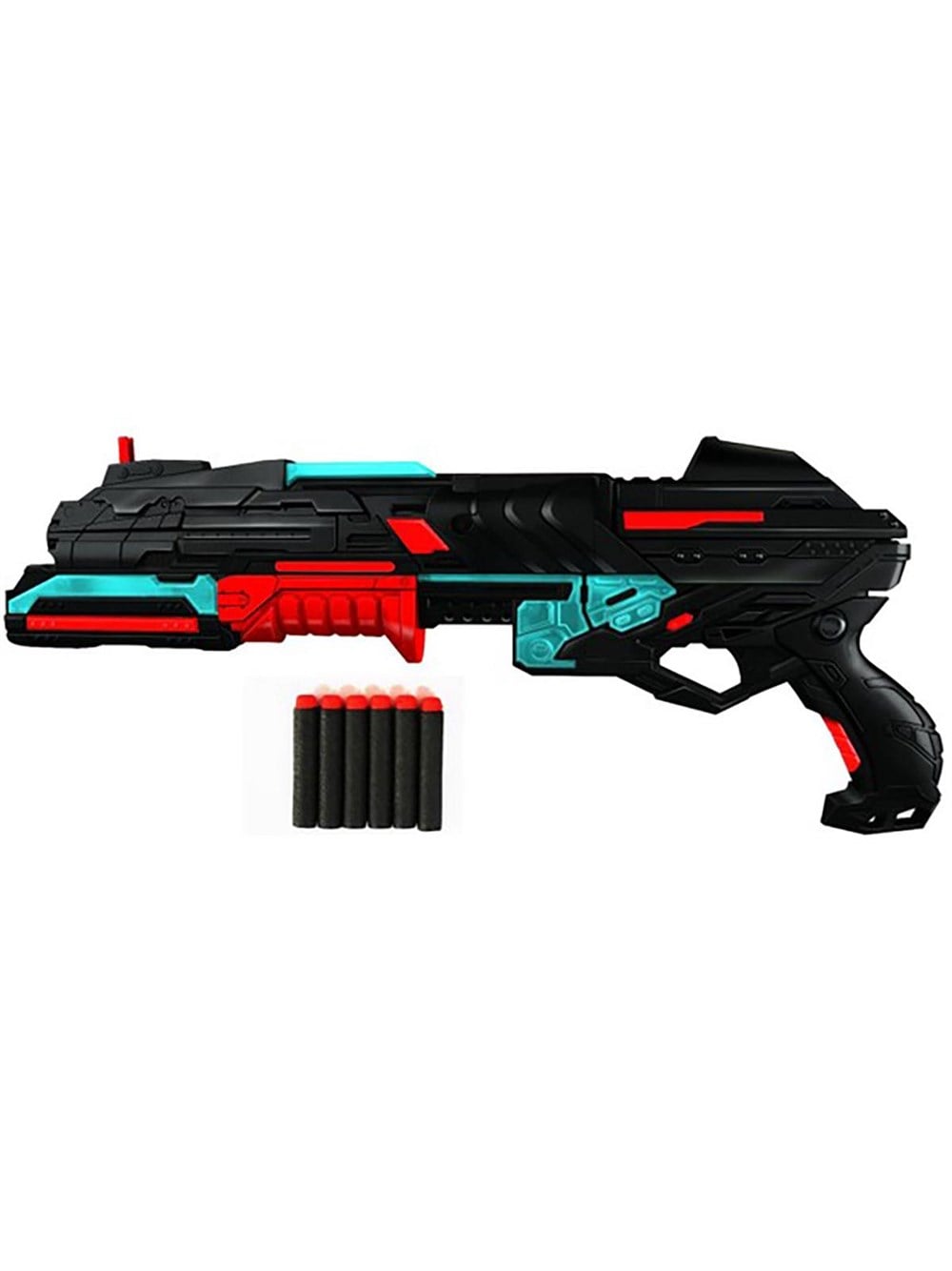 Oyuncak Silahlar, Furkan Toys, Gamestar Işıklı Pompalı Uzay Tabancası FR37647