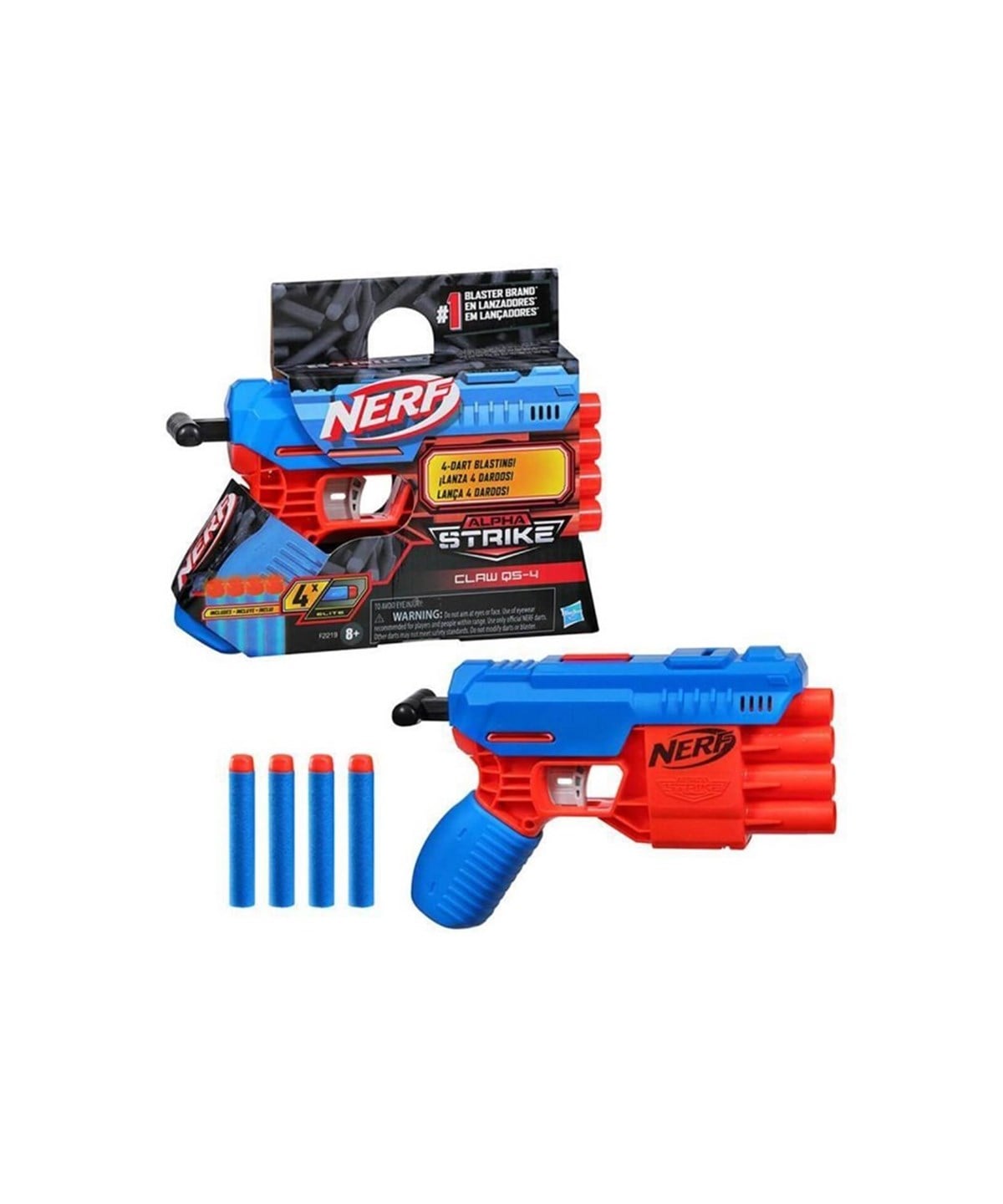 Oyuncak Silahlar, Nerf, Nerf Alpha Strike Claw QS-4 F2218
