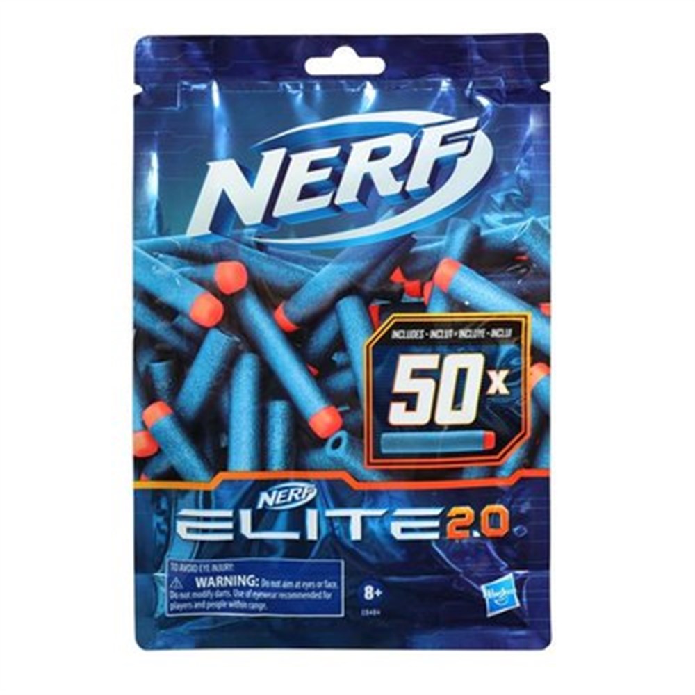 Oyuncak Silahlar, Nerf, Nerf Elite 2.0 Dart 50'Li Yedek Paket E9484
