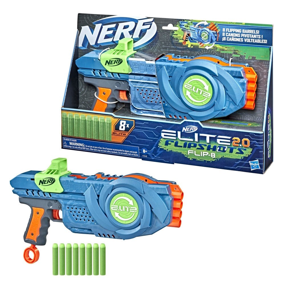 Oyuncak Silahlar, Nerf, Nerf Elite 2.0 Flip 8 F2549