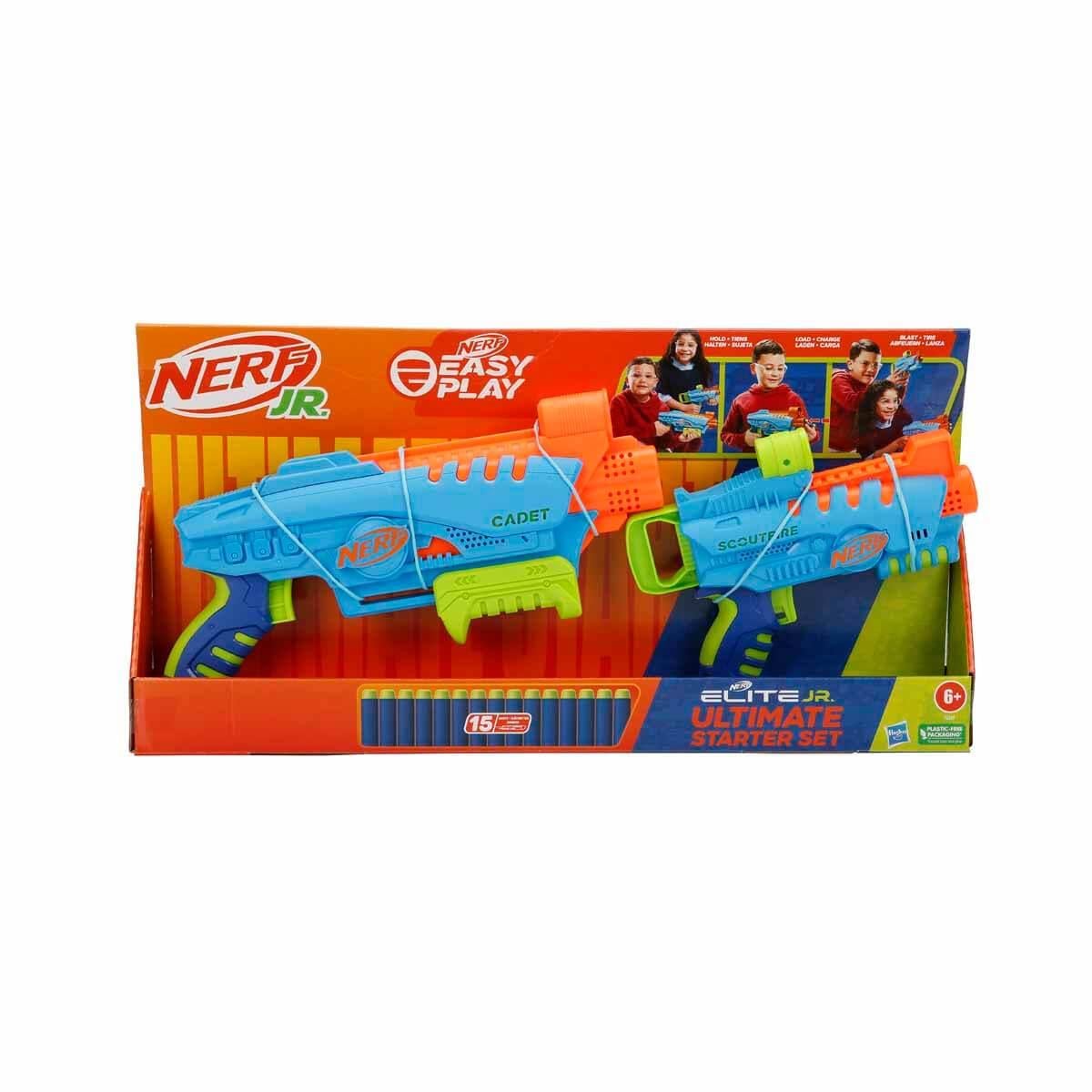 Oyuncak Silahlar, Nerf, Nerf Elite Junior En Büyük Başlangıç Seti F6369