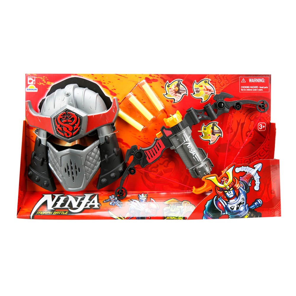 Oyuncak Silahlar, Sunman, Ninja Maske ve Oyun Seti