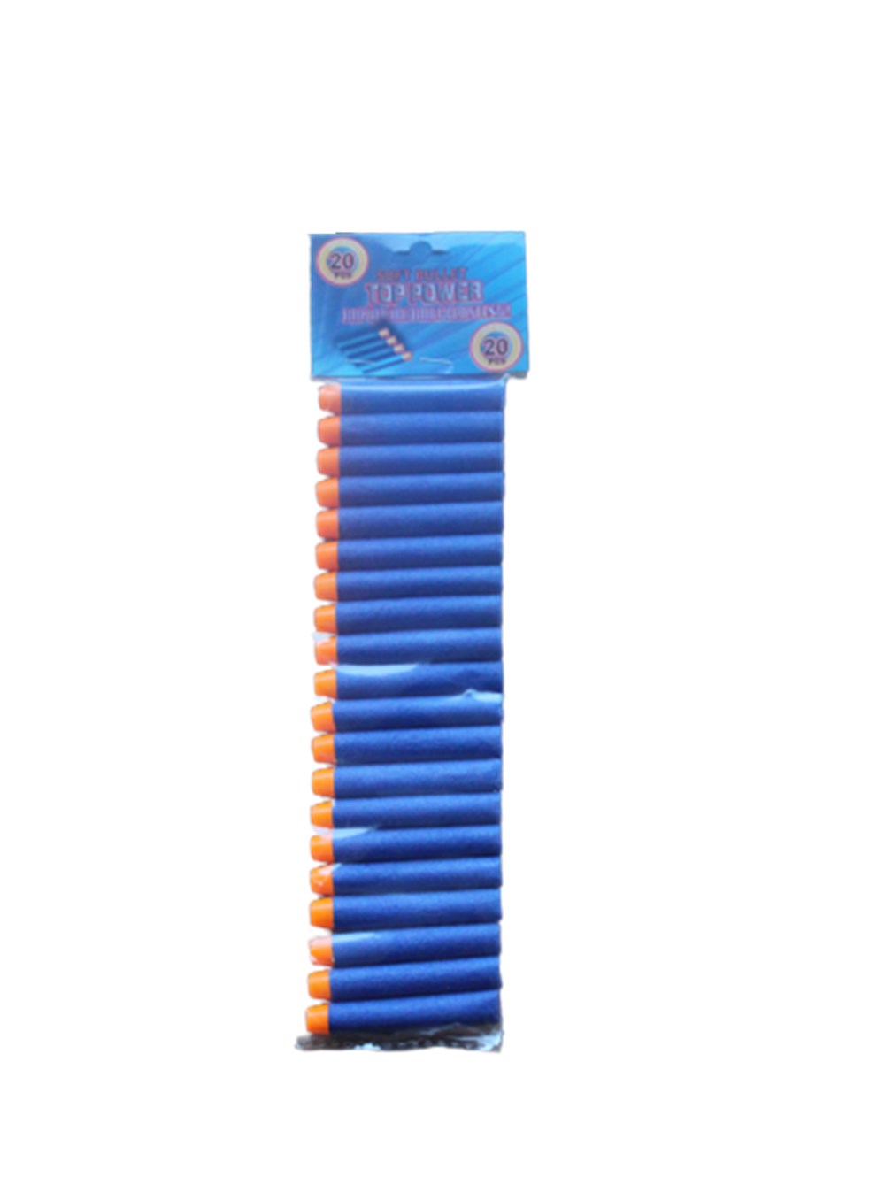 Oyuncak Silahlar, NİZAM PLASTİK, NİZAM SOFT YEDEK MERMİ PAKETİ 20Lİ