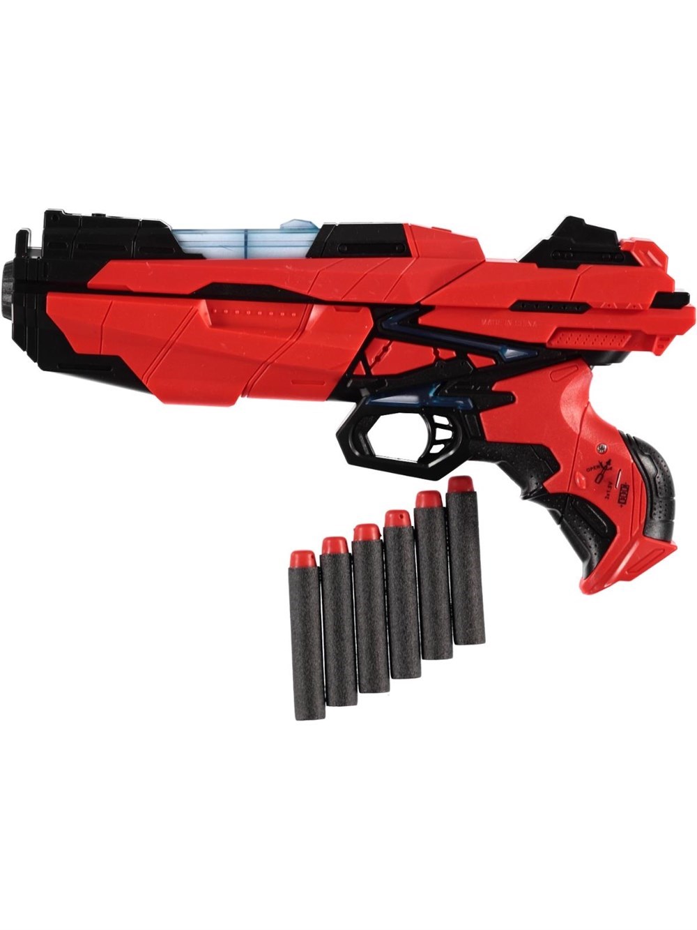 Oyuncak Silahlar, Furkan Toys, Oyuncak Silah Gamestar Işıklı Uzay Tabancası Kırmıızı