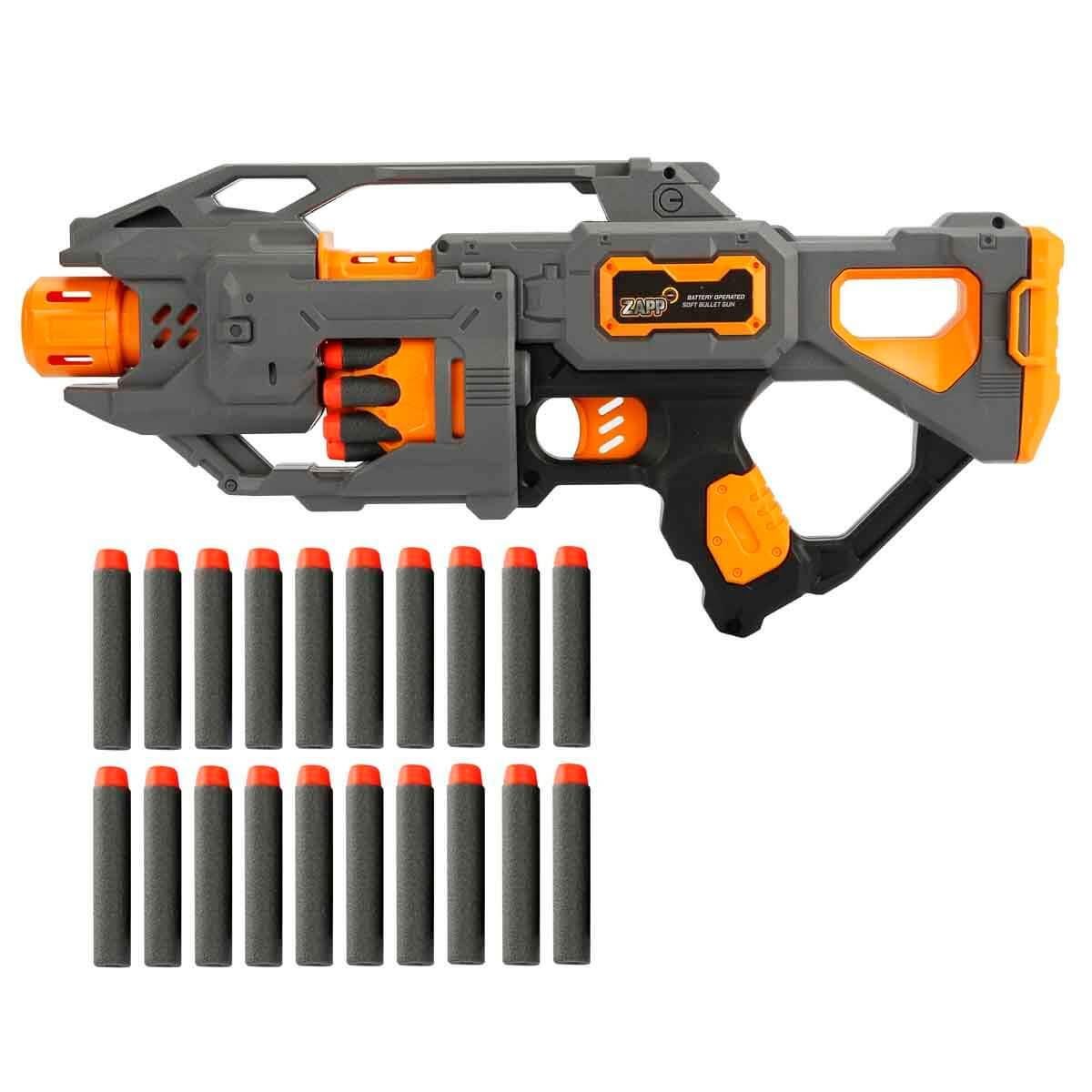 Oyuncak Silahlar, Sunman, Zapp Toys 20 Mermili Sünger Dart Atan Silah 45 cm