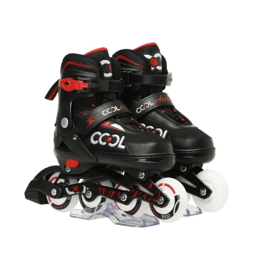Paten, Furkan Toys, Cool Wheels Glow Axion Paten Kırmızı/S 30-33 FR38323