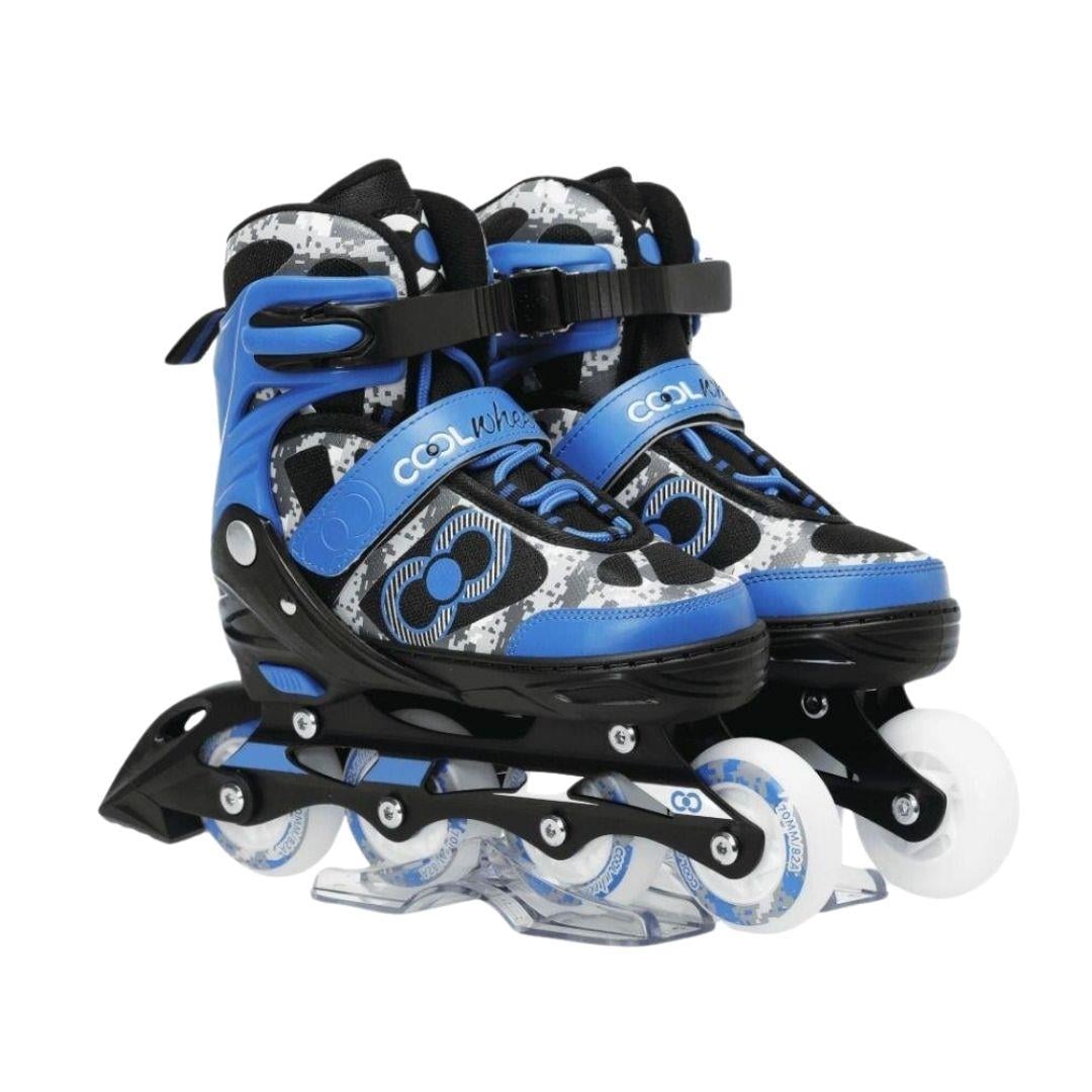 Paten, Furkan Toys, Cool Wheels Glow Pixel Paten Mavi/M 34-37 FR38217
