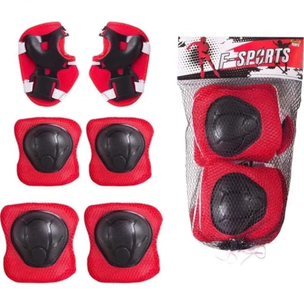 Paten, Furkan Toys, Furkan Toys Dizlik Dirseklik Elcik Seti Kırmızı