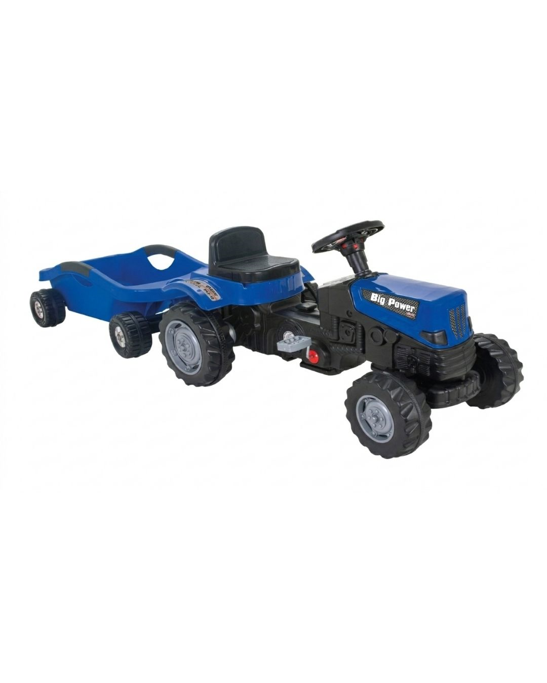 Pedallı Arabalar, Pilsan, Pilsan Power Pedallı Big Trolley (Römorklu) Traktör Mavi