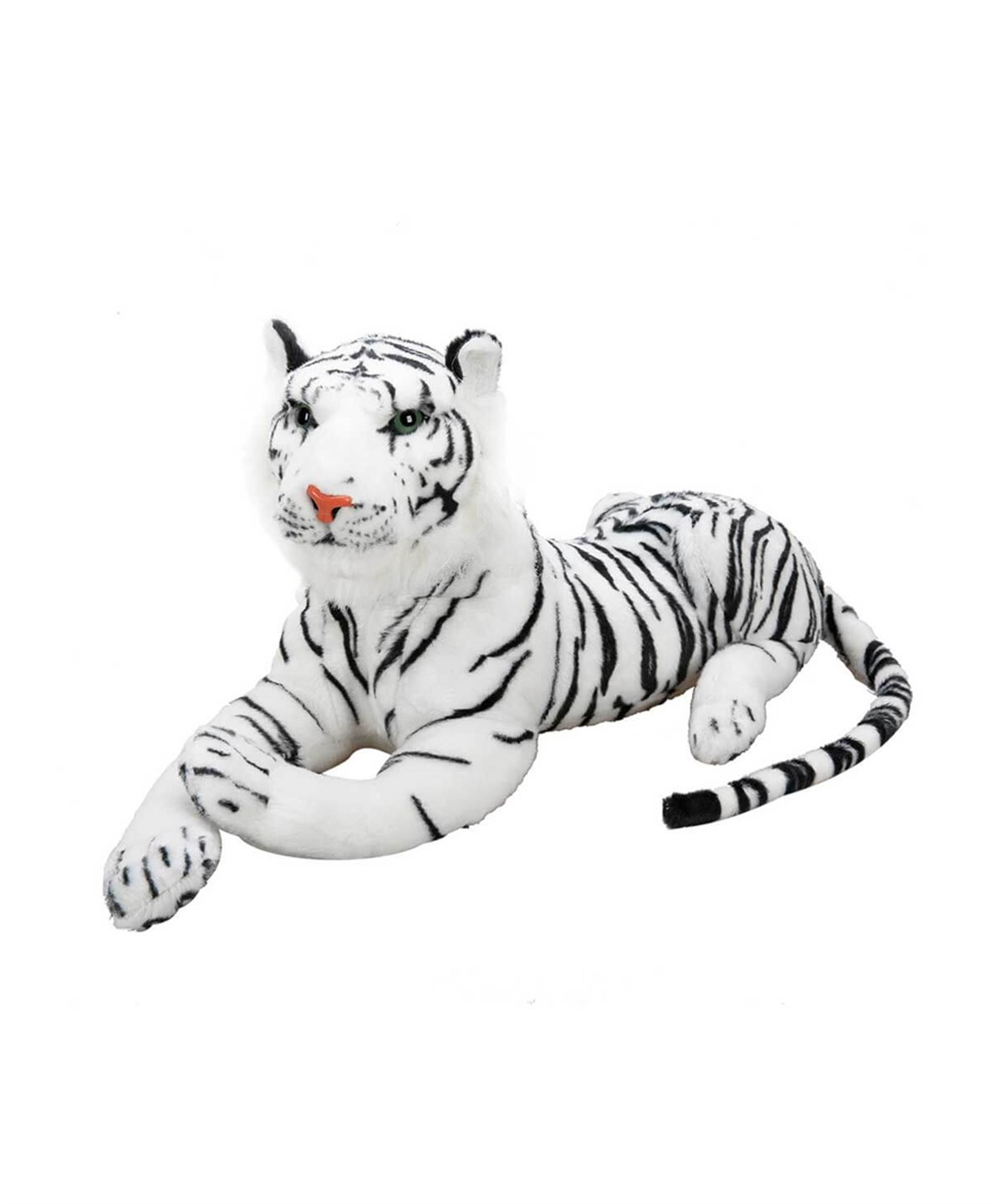 Peluş Hayvanlar, Sunman, Beyaz Kaplan Peluş 90 cm