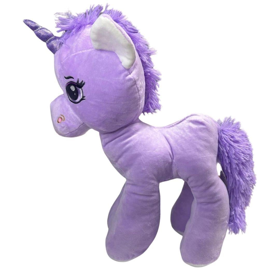 Peluş Hayvanlar, Halley, Halley Peluş Unicorn 40 cm 24333 Mor