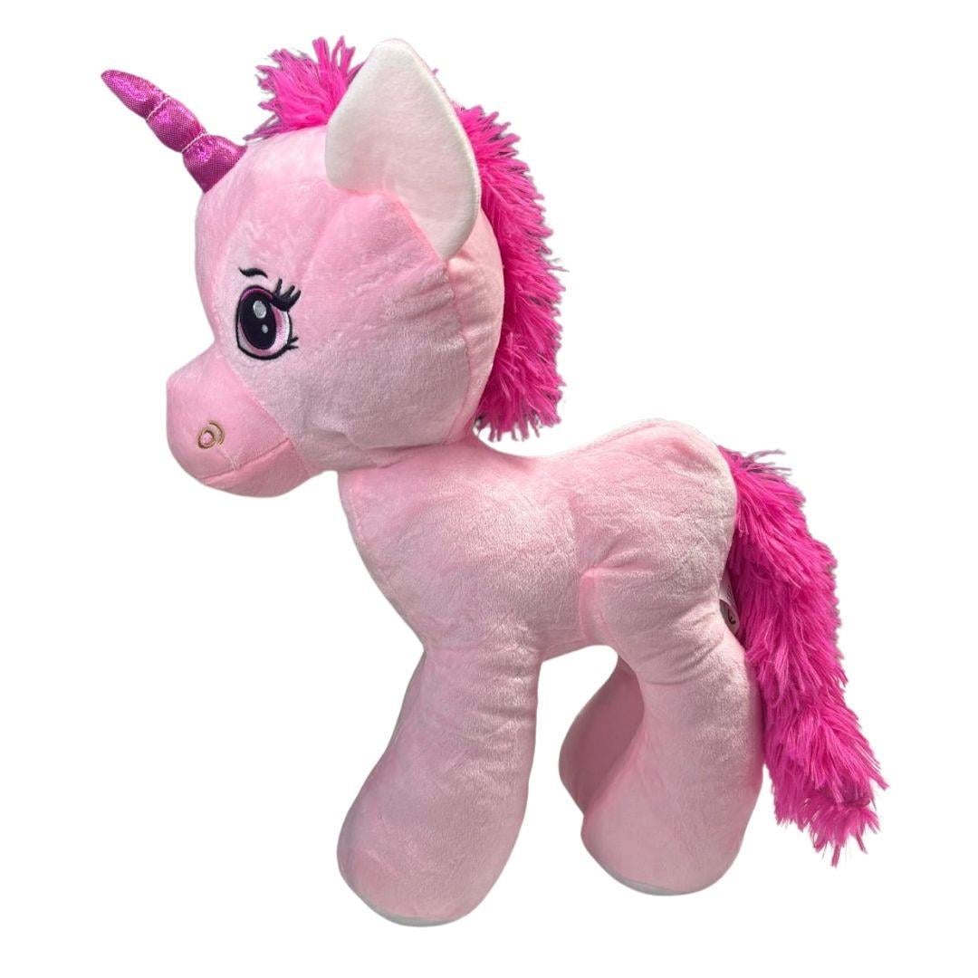 Peluş Hayvanlar, Halley, Halley Peluş Unicorn 40 cm 24333 Pembe