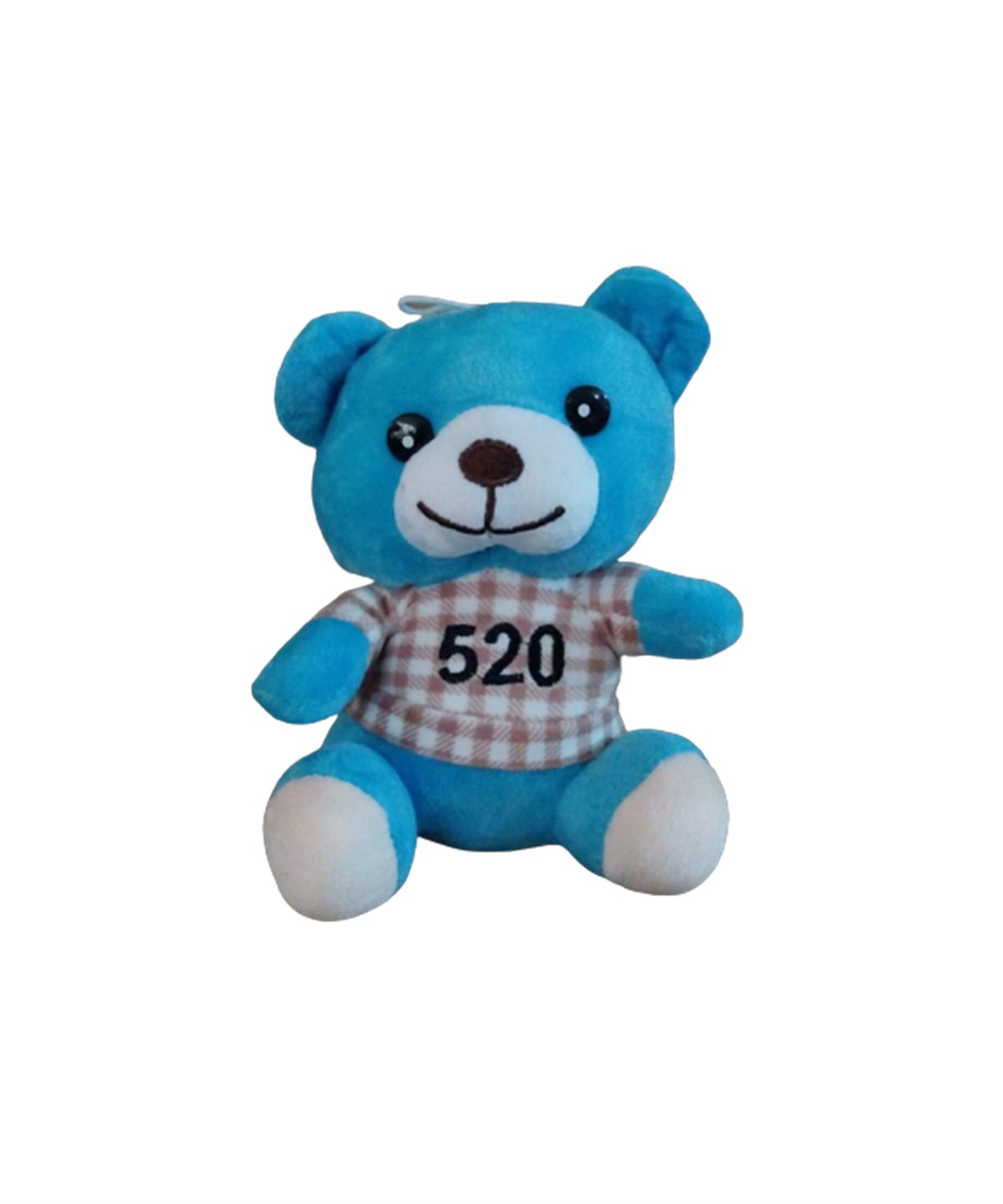 Peluş Hayvanlar, OSMAN KIZILKAYA, KZL Peluş Kazaklı Ayı 20 cm 91885 Mavi