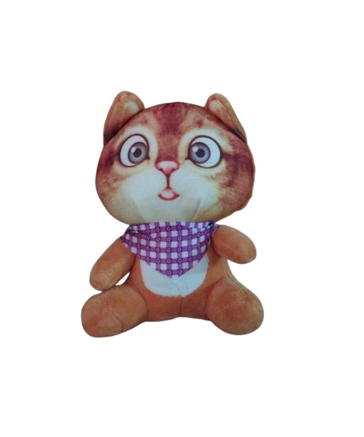 Peluş Hayvanlar, OSMAN KIZILKAYA, KZL Peluş Kedi 20 cm 91892 Turuncu