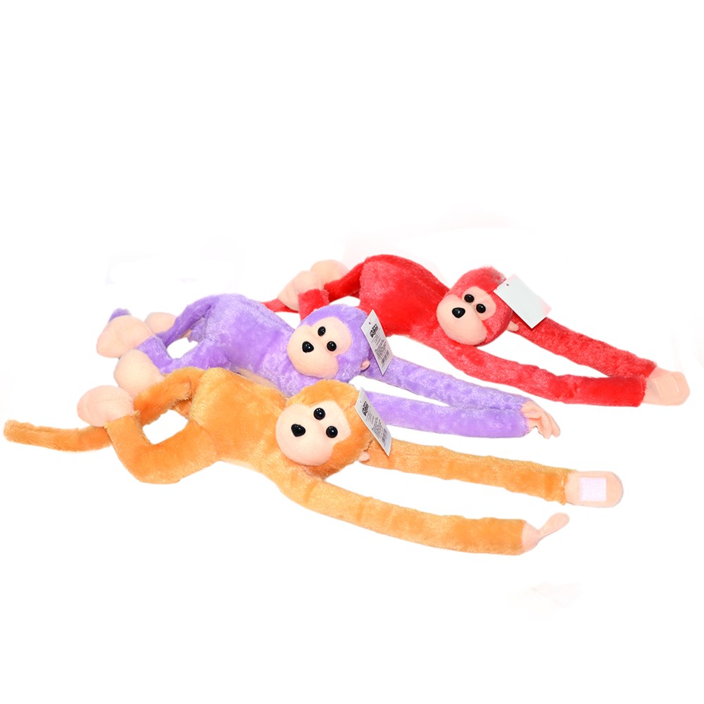 Peluş Hayvanlar, Can Oyuncak, Peluş Maymun 60cm Sesli