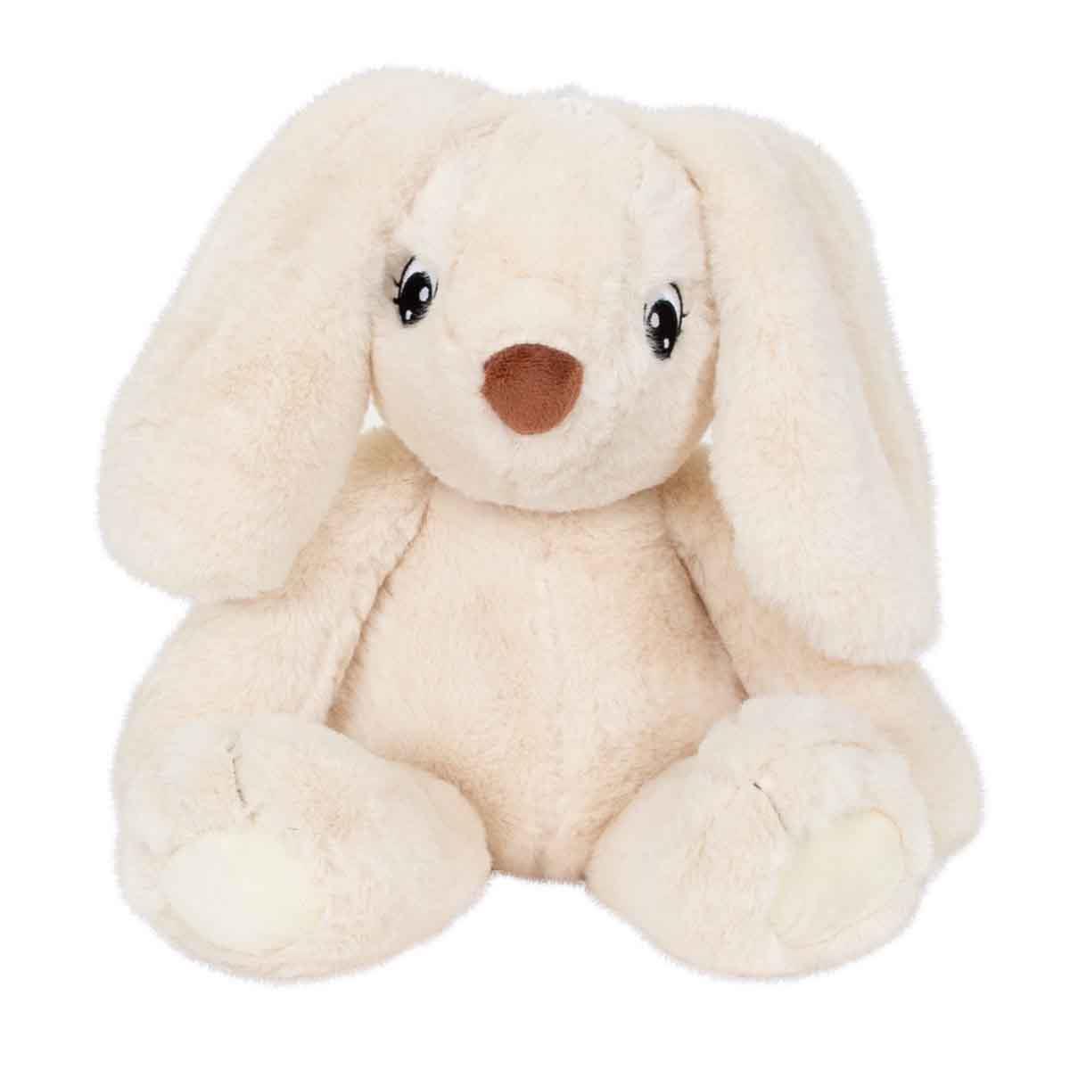 Peluş Hayvanlar, Sunman, Peluş Tavşan Oturan 25 cm Krem