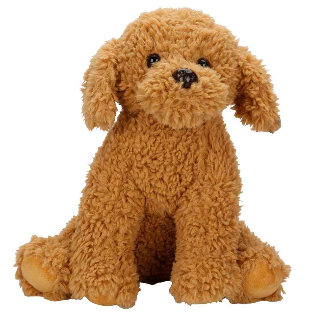 Peluş Hayvanlar, Sunman, Poddle Köpek Peluş 33 cm 48054 Açık Kahverengi