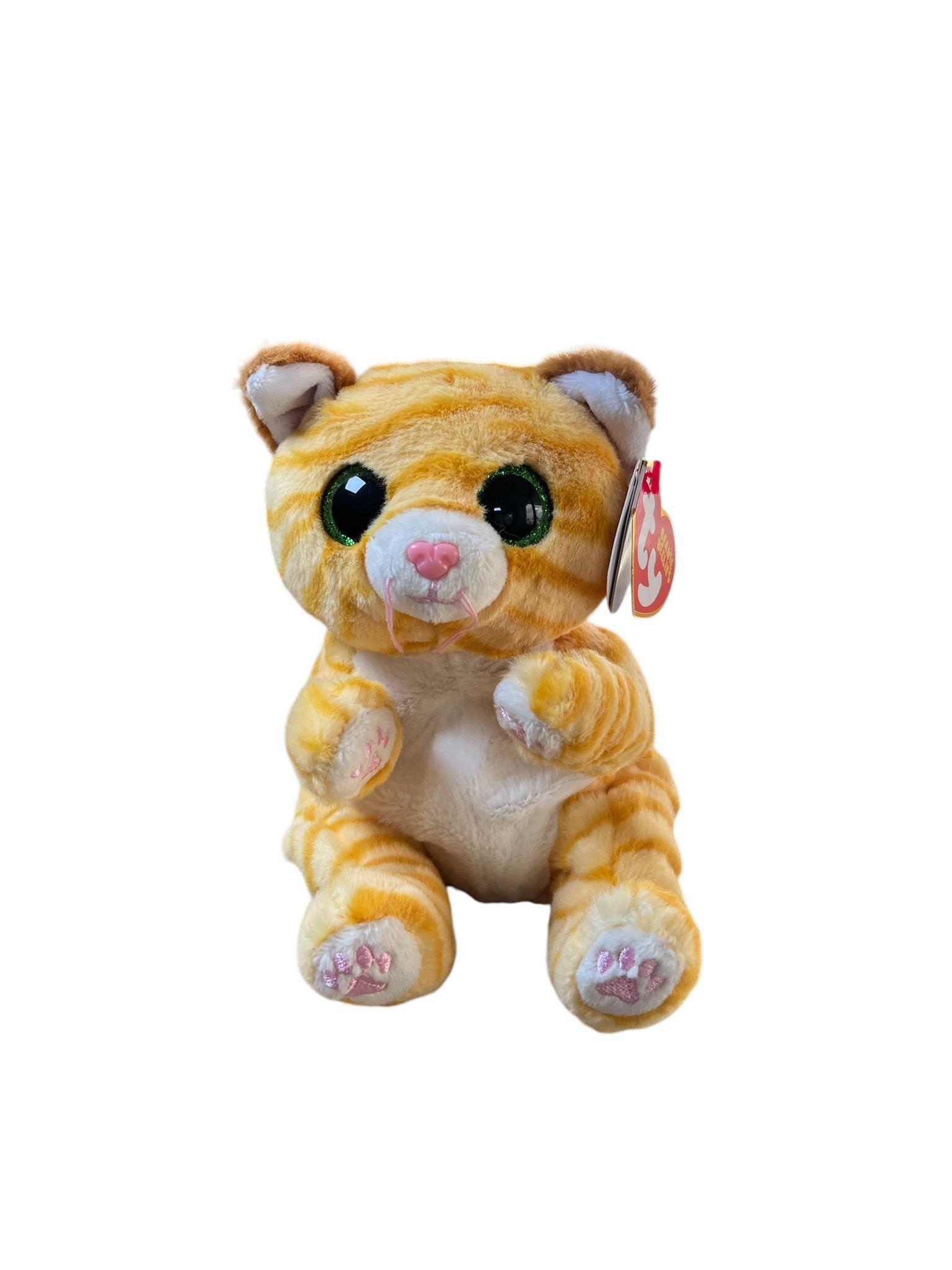 Peluş Hayvanlar, TY, TY Beanie Bellies Mango Kedi 20 Cm