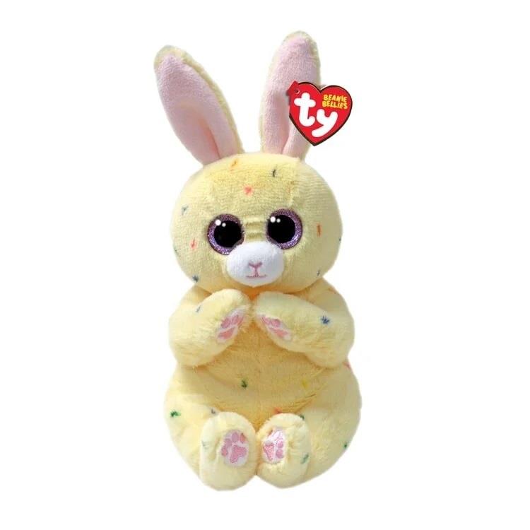 Peluş Hayvanlar, TY, TY Beanie Bellies Meringue Sarı Tavşan 20 Cm