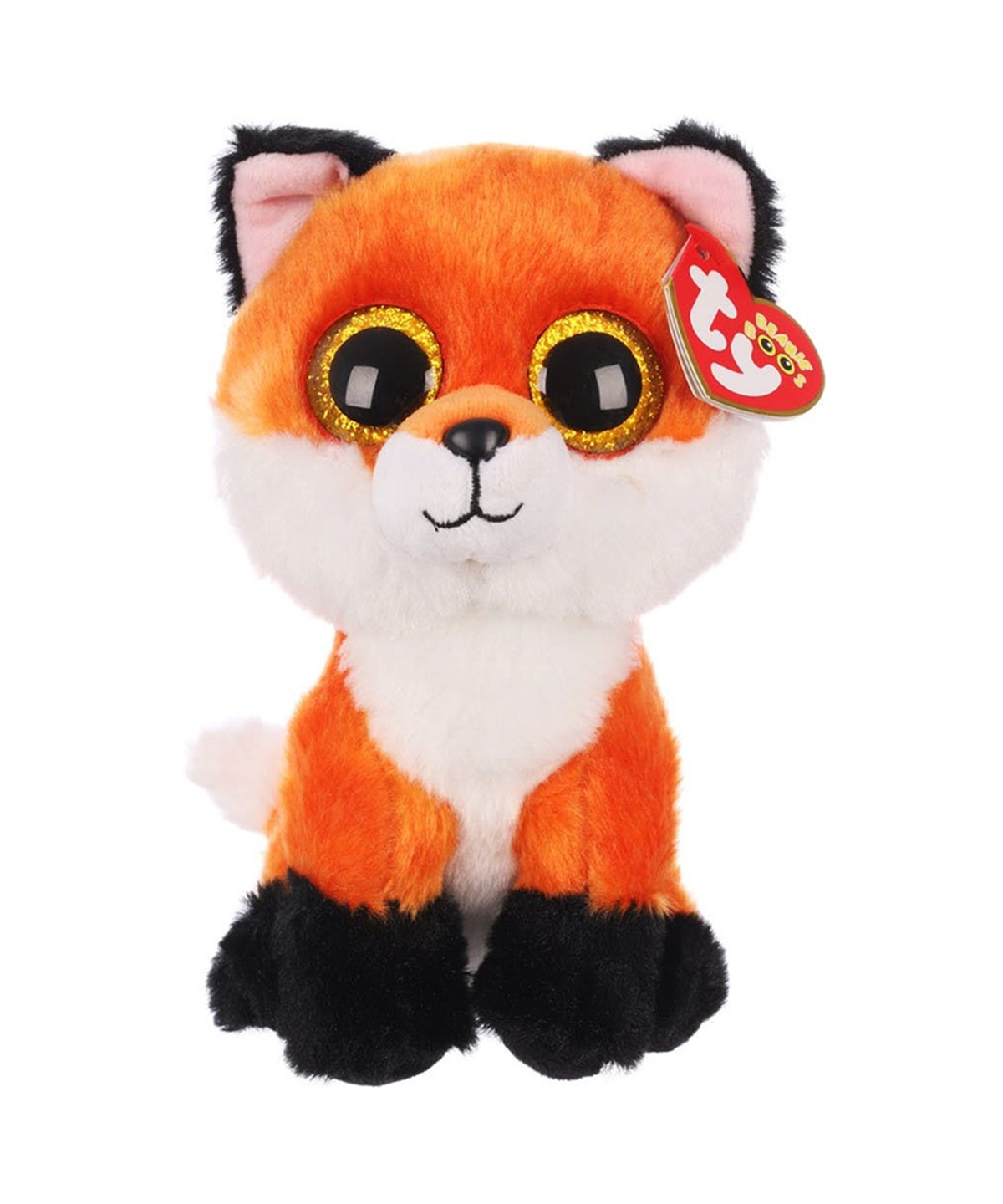 Peluş Hayvanlar, TY, TY Beanie Boos Meadow Turuncu Tilki 15 cm